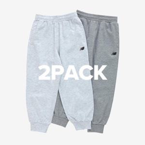 뉴발란스키즈바지 HQK NK9SF1706U-99 [2PACK] NBSC 스탠다드 핏 미니쭈리 조거팬츠