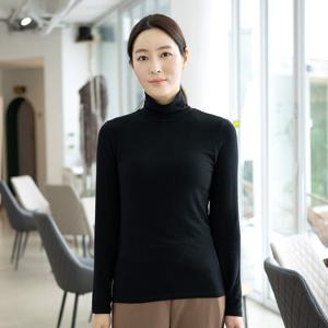 [모슬린]엄마옷 울 베이직 폴라 티셔츠 516FGH332 마담/중년여성