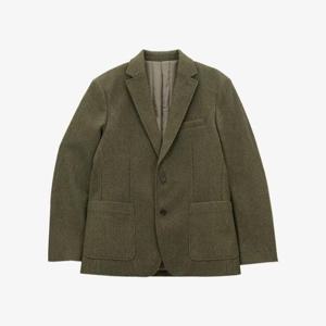 크로커다일 세이브존05 울라이크 솔리드 투톤 멜란지 자켓 47 CDAABJK4102