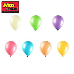 네오텍스 25cm 파스텔 혼합 라운드 풍선 100개입 라운드풍선 펄풍선 네오텍스풍선 파티풍선 풍선장식 장식용풍선 25cm풍선 풍선100개입