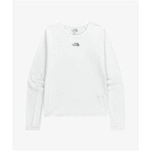 노스페이스 NT7TR81K 화이트라벨 여성 스텝업 긴팔 라운드티 WHITE 256369