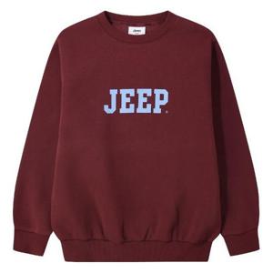 지프키즈 sh06 기모 대문자 지프 보드곰 맨투맨 KQ4TSU852_WI