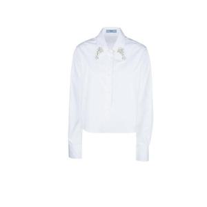 프라다 셔츠 P472HR155W F0009 Bianco