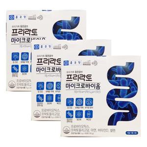 [종근당]종근당 프리락토 마이크로바이옴 5g x 30포 3개 HIS (25