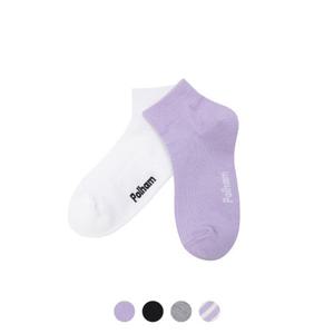 [폴햄키즈][폴햄키즈] 공용 2PACK 스니커즈 삭스_PKE5AY3101