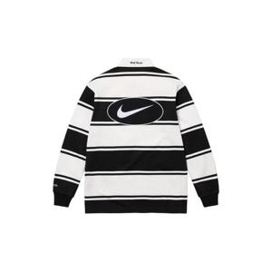Supreme슈프림 x 나이키 스트라이프 럭비 블랙   25SS HF9641-010