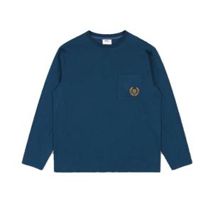 윌슨긴팔티 VQA W233001LTL91-LBL 남성 포켓 긴팔 티셔츠