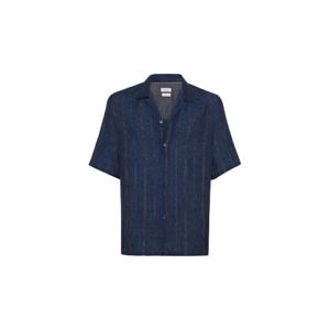 26 SS Brunello Cucinelli 리넨 반소매 셔츠 MM6500615C552 TP449527189