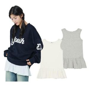 소이 세이브존07 레이어드프릴나시티셔츠 26SM451