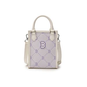 MLB키즈토트백 NQK 7ACRMD35N-43IVS 다이아 모노그램 미니 토트백 보스턴 레드삭스