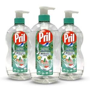 헨켈 프릴 베이킹소다 그린 허브향 주방세제 700ml 3개