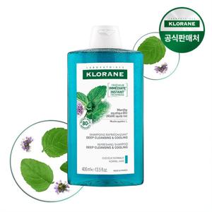 클로란 아쿠아민트 딥클렌징 쿨링 샴푸 400ml