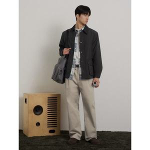 [빈폴멘] 캐주얼 헌팅 재킷 - 블랙 (BC6237C215)