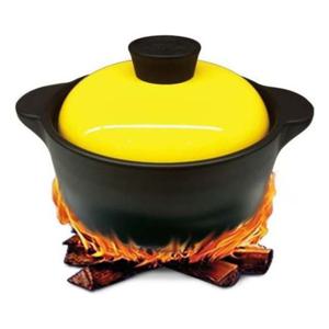 에비앙내열냄비 대(노랑)