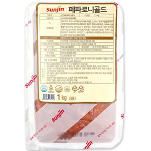 선진FS 페파로니 골드 1kg 토핑 한돈 아이스박스 발송