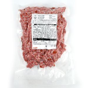 선진FS 바베큐 스모크햄D 1kg 다진햄,피자토핑,베이커리,샌드위치