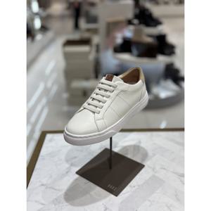 닥스구두 26SS 여성 아가일패턴 오쏠라이트 밴딩 스니커즈 DLS603 화이트 (DLS603KA30)