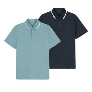 네파 남성 여름 러프 스트라이프 카라 반팔 티셔츠 7L35266 326556