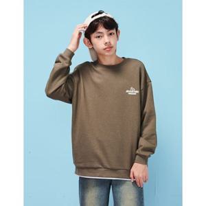 [에꼴리에][가을]백 일러스트 맨투맨 25C0404