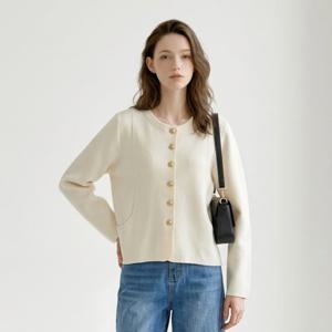 [포커스]라인 버튼 자켓_FS6A3JK3067