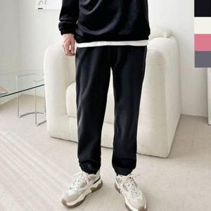 조거밴딩팬츠 남자 기모 골덴 조거팬츠 코듀로이 골지 밴딩 바지 1P