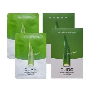 김정문알로에 큐어 더 퍼스트 솔루션 알로에 마스크 시즌2 22매 Ss