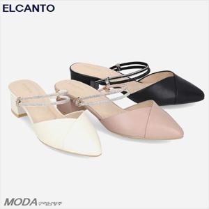 [엘칸토]국민 쿠션 2WAY 5CM 여성 슬링백 LCWO78U413XI_GN