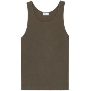 생로랑 반팔 티셔츠 842992Y37EC 1365 KAKI FONCE