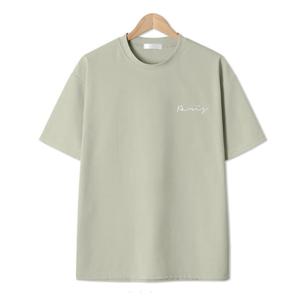 남자 분또 페인팅 라운드 반팔 티셔츠 RB-TSH-Q010-카키