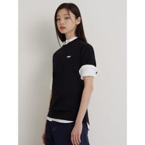 [빈폴멘] 헤리티지클럽 라운드넥 반소매 티셔츠 블랙 (BC6242C425)