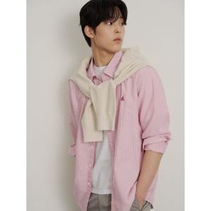 [빈폴멘] 시어서커 스트라이프 셔츠 레드 (BC6364C186)