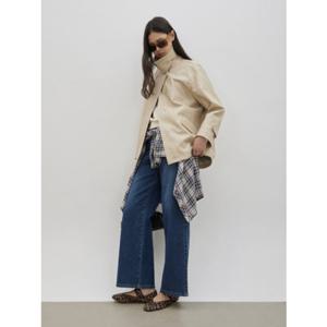 [씨씨콜렉트] 페이크 레더 하프 자켓 (C261PSF514) C261PSF514