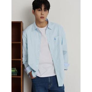 [빈폴멘] 헤리티지클럽 옥스퍼드 멀티 스트라이프 셔츠 카키 (BC6264C33H)