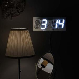 [데코] 3D LED시계/무소음/전자/디지털/시계/벽걸이/탁상