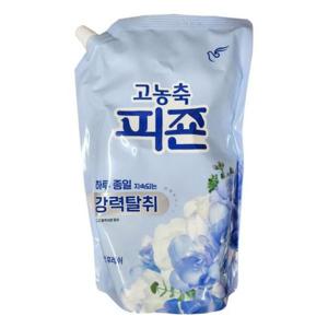 섬유유연제리필 고농축 피죤 섬유유연제 강력탈취 오션후레쉬 1.6L