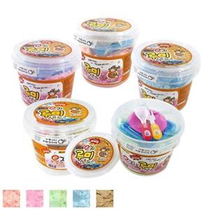 어린이날선물 글로벌이지 이지 루미샌드(모래놀이) 5색 몰드 포함 1.5L