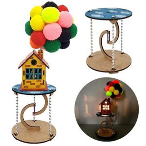 텐세그리티 하우스 조명등만들기