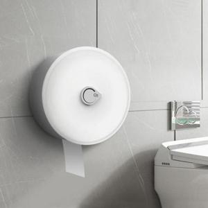 [생활] 심플 점보롤 케이스 폰거치 벽걸이 점보롤 디스펜서 화장지 휴지걸이 돌려서오픈