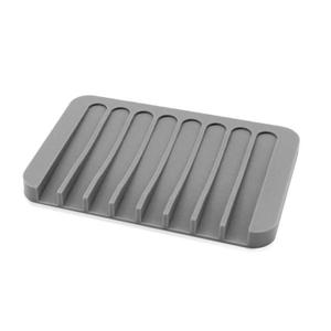 물빠짐비누받침 실리콘 물빠짐 비누 수세미 받침대 그레이 홀더