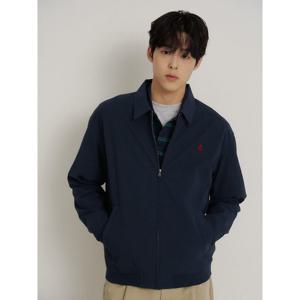 [빈폴멘] 칼라넥 집업 써커 저지 아우터  네이비 (BC6341C64R)