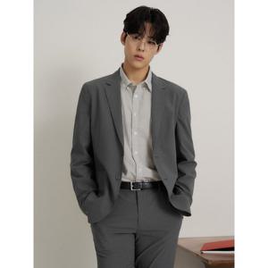 [빈폴멘] 시어서커 솔리드 셋업 재킷 그레이 (BC6311C533)