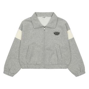 에꼴리에 여아 배색 포인트 네오프렌 점퍼 24A0151_GY