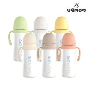 [유비맘]유비맘 스테인리스 유아 빨대컵 330ml 1P