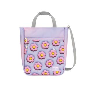 [빅토리아앤프렌즈]초등학생 보조가방 얼쓰 글리터 스퀘어_플라워  / V24B02-FLW-B