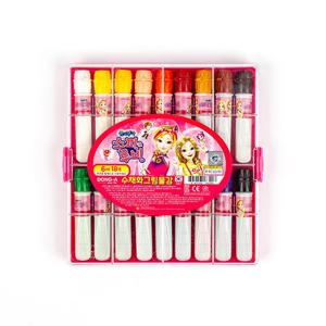 [동아] 수채화물감세트 소피루비 (6ml*18색/핑크/사출)