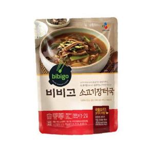 찌개탕류(비비고) 소고기장터국 500g