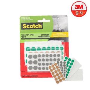 3M 미끄럼방지패드 SP860 다용도범퍼-패드 밸류팩