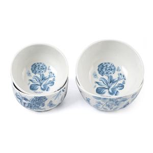 [포트메리온]보타닉블루 딥볼 4p세트(공기,대접)(BO)