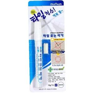 문화연필 타일줄눈 마카(리필2개포함)/펜형식 (1개)