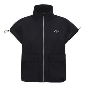 파리게이츠골프조끼 NQC 521D2JV681_BK 여성 시어서커 스트라이프 집업 베스트